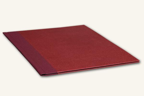 Oversized music folder, orchestral scores, burgundy, wine red, linen, sturdy, custom, handmade, high quality, solid